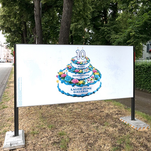 Outdoor Advertising < 10 Years Laleh June Galerie > / Original Birthday Cake by Oteri's Philadelphia, Pa, 19120
Copyright © 2018 Oteri's Italian Bakery. All rights reserved.
Design Tuning by Marc Rembold
Copyright © 2018 Studio Marc Rembold. All rights reserved.